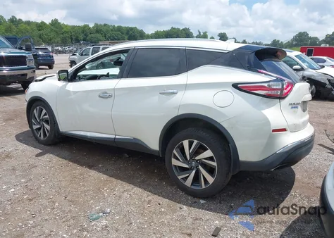 2016 Nissan Murano Platinum from USA, damaged, VIN 5N1AZ2MG2GN165053